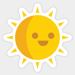 Cute Sun Sticker